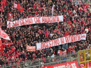 derby curva nord ternana perugia striscione