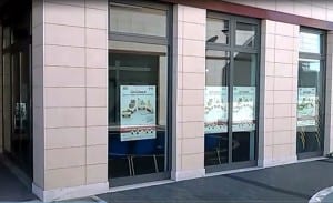 Il punto consegna a largo Frankl
