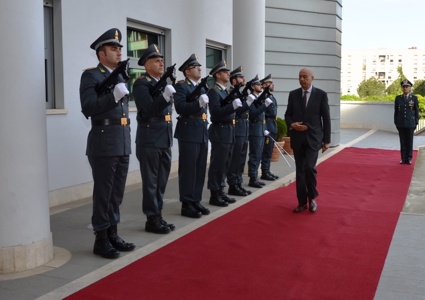 Guardia di Finanza, Cardella in visita