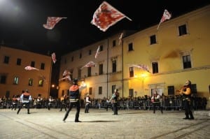 Narni Corsa all'Anello sbandieratori