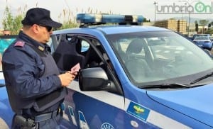 Posto di blocco polizia Marattana, Volante Stradale generica controlli - 7 aprile 2016 (7)