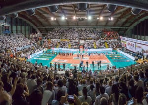 Gara 2 Semifinale PlayOff Scudetto Campionato Italiano di pallavolo maschile Serie A1 SuperLega UnipolSai 2015/16. PalaEvangelisti Perugia, 12.04.2016