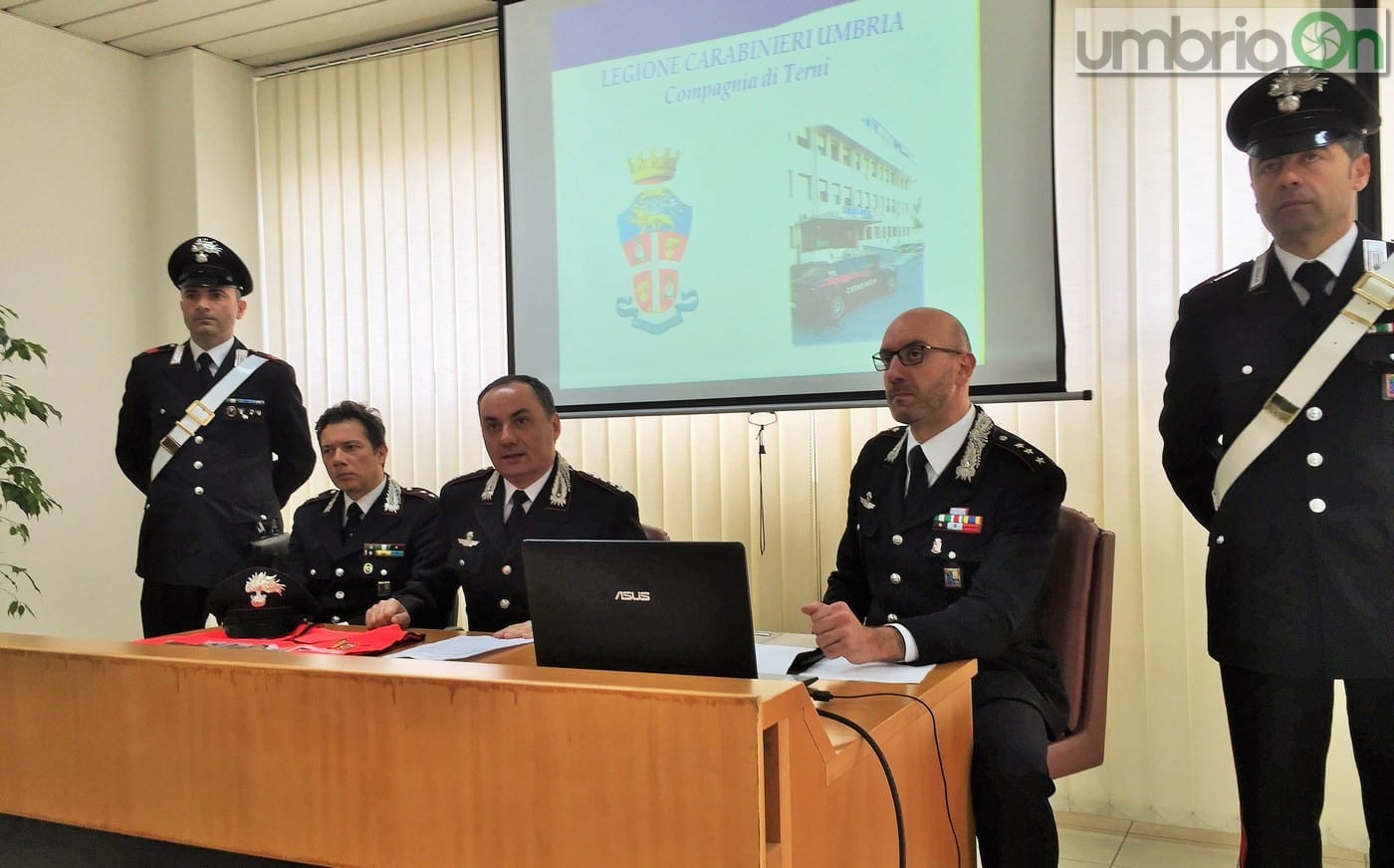 Muratore e pusher, arrestato a Terni
