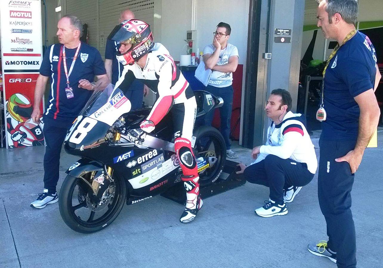 Terni, Moto3: il team Pileri al debutto