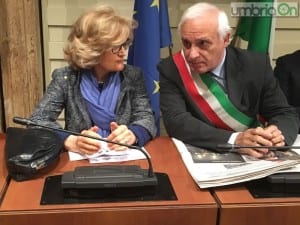 Il prefetto Pagliuca con il sindaco Di Girolamo