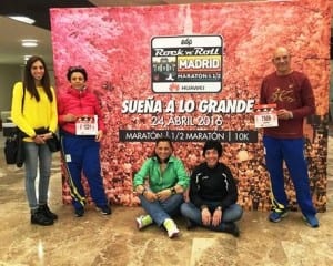 L'Apt alla maratona di Madrid