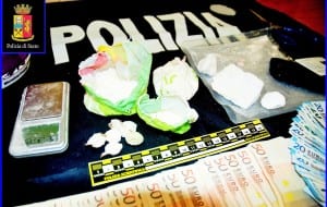 Due etti di cocaina, polizia arresta 25enne di Bastia Umbra - 9 maggio 2016 (2)