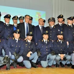Perugia, festa polizia: «Reati in diminuzione»