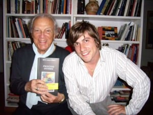 Albertazzi con il figlio del professor Porena