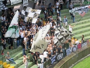 I tifosi del Cesena al ‘Liberati’