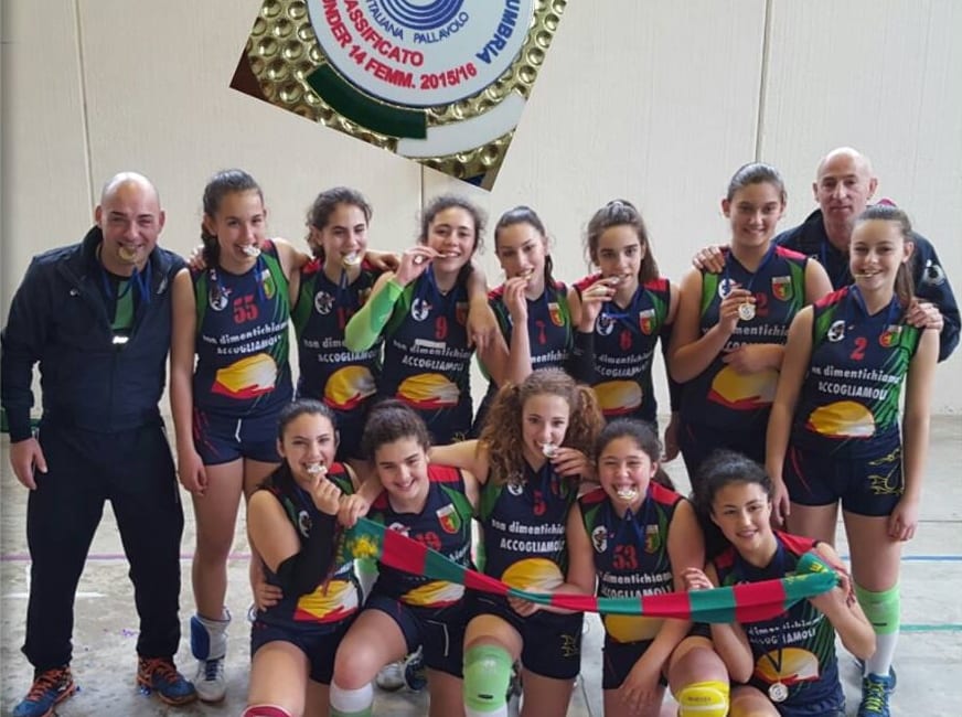 Pallavolo Under 14, Ternana campione