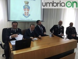 Terni omicidio Bellini conferenza stampa