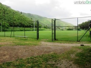 Il campo di Marmore lo scorso maggio