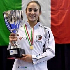 Scherma, la Lucarini è campionessa d’Italia