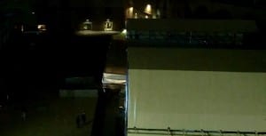 Il palco visto di lato