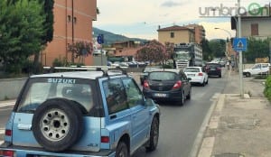 Traffico in tilt a borgo Bovio