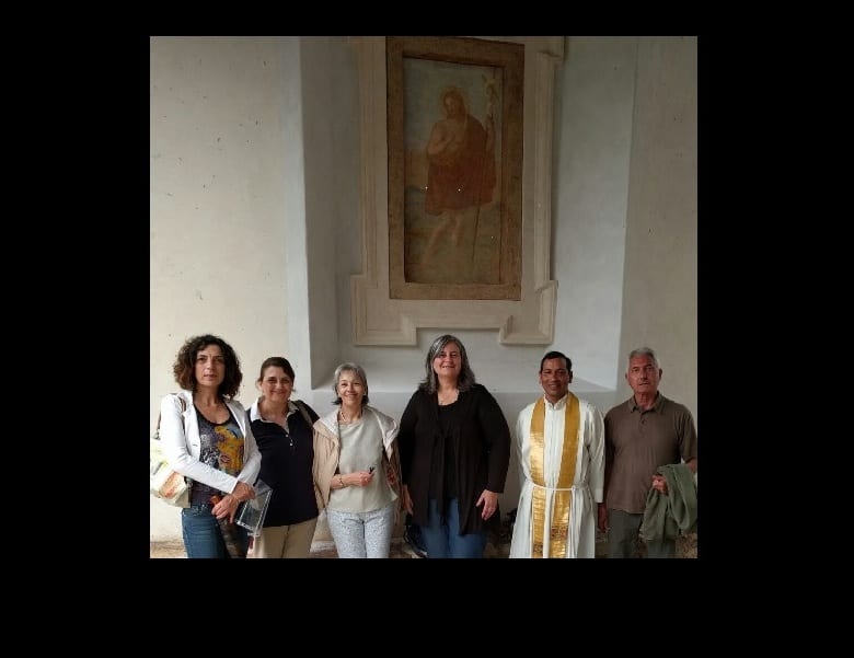 Vallo di Nera in festa: affresco restaurato