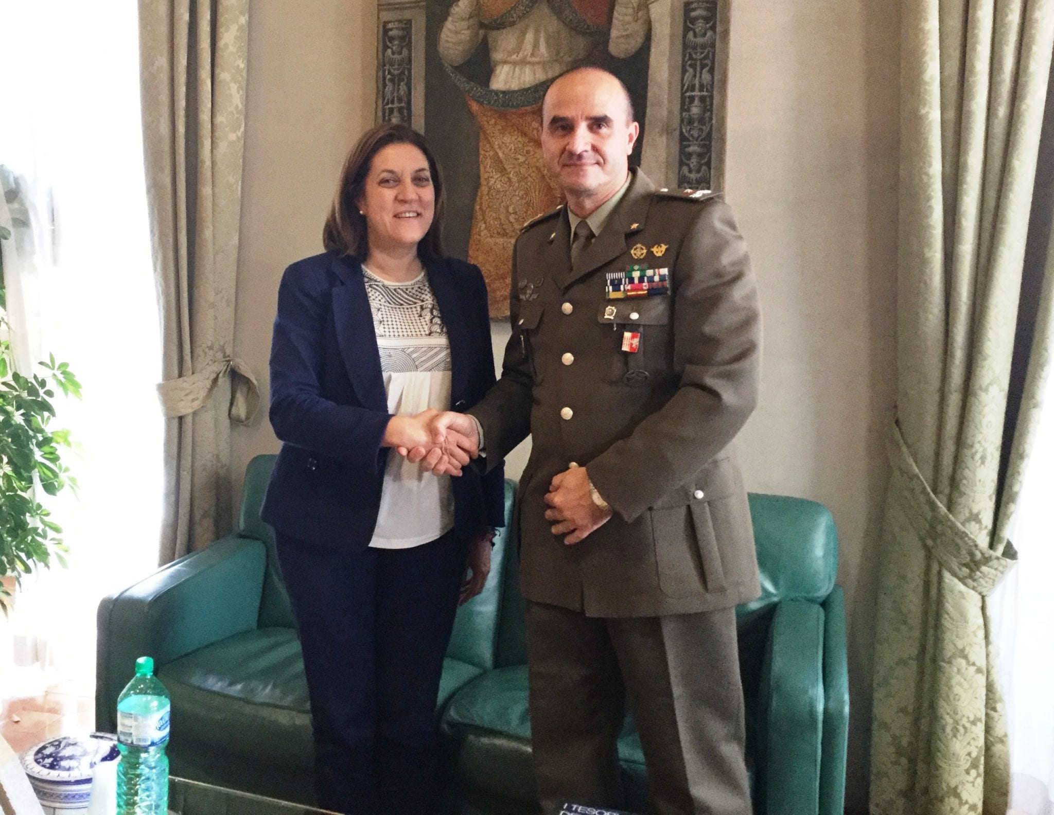 Esercito in Umbria, Fasciano al comando