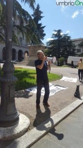 Perugia regione umbria discarica le crete rifiuti protesta (5)