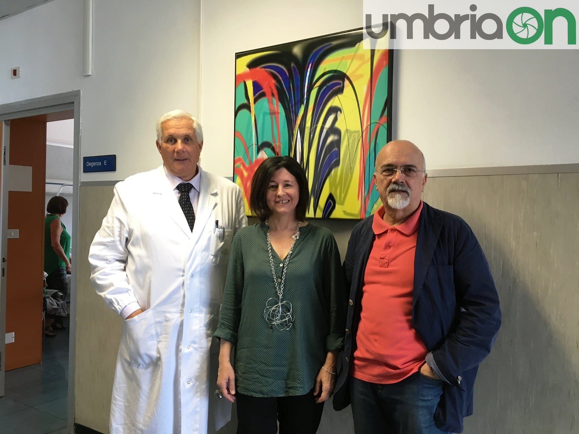 Ospedale di Terni: «Arte come terapia»