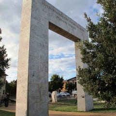 Guardea, restaurato l’Arco della Pace