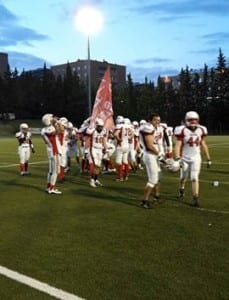 I Grifoni in campo a San Sisto contro i Delfini (foto game day)