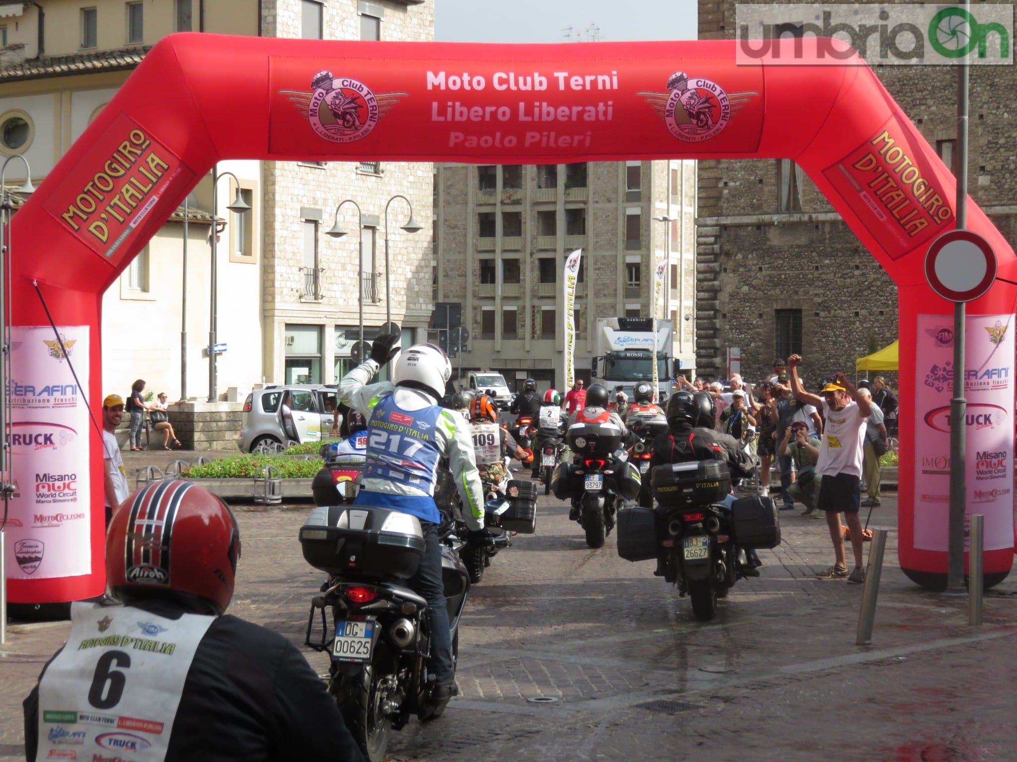 Motogiro d’Italia, Terni in festa per l’arrivo