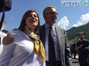 Catiuscia Marini e Luca Ceriscioli