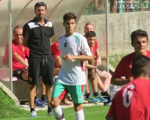 Panucci osserva Sernicola durante la ripresa