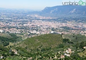 Terni panorama panoramica area conca crisi complessa