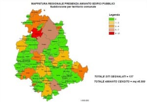 mappa amianto