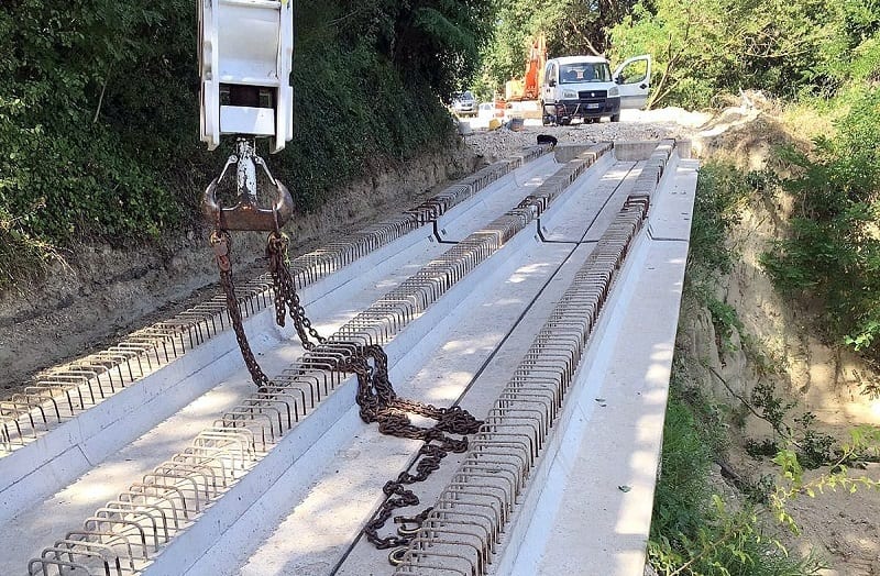 Strada di Morellino, mini viadotto a Narni