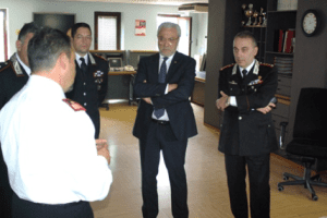 La visita alla centrale operativa