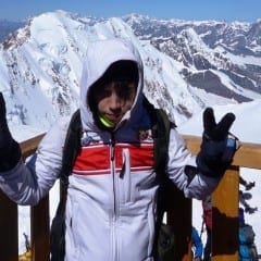 Da Terni all’Everest, Gabriele: «Non mollo»