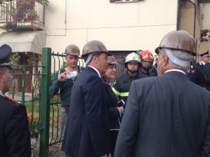 visita renzi norcia terremoto