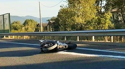 Flaminia, incidente: grave centauro 61enne