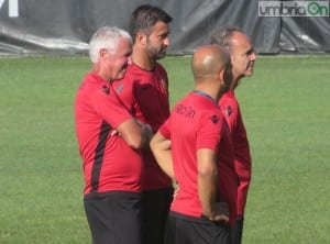 Panucci e il suo staff: una gara ufficiale e il ligure saluta