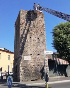 Terni, verifiche sulla torre di Porta Spoletina