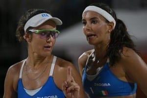 Giombini e Menegatti a Rio (foto Getty Images)