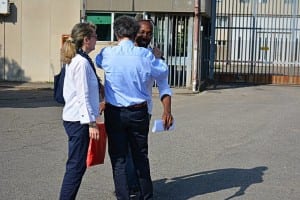 Rudy fuori dal carcere Mammagialla di Viterbo per un permesso premio