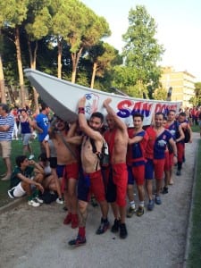 i vincitori del rione san Donato