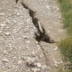 Terremoto, il Sasu: «Sentieri a rischio»