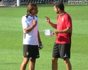 Sebastiano Siviglia e Christian Panucci