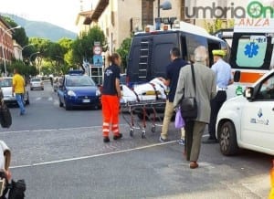 terni via piave incidente investito investita investimento