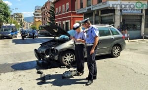 Incidente via XX Settembre, via Pastrengo Terni - 3 settembre 2016 (1)