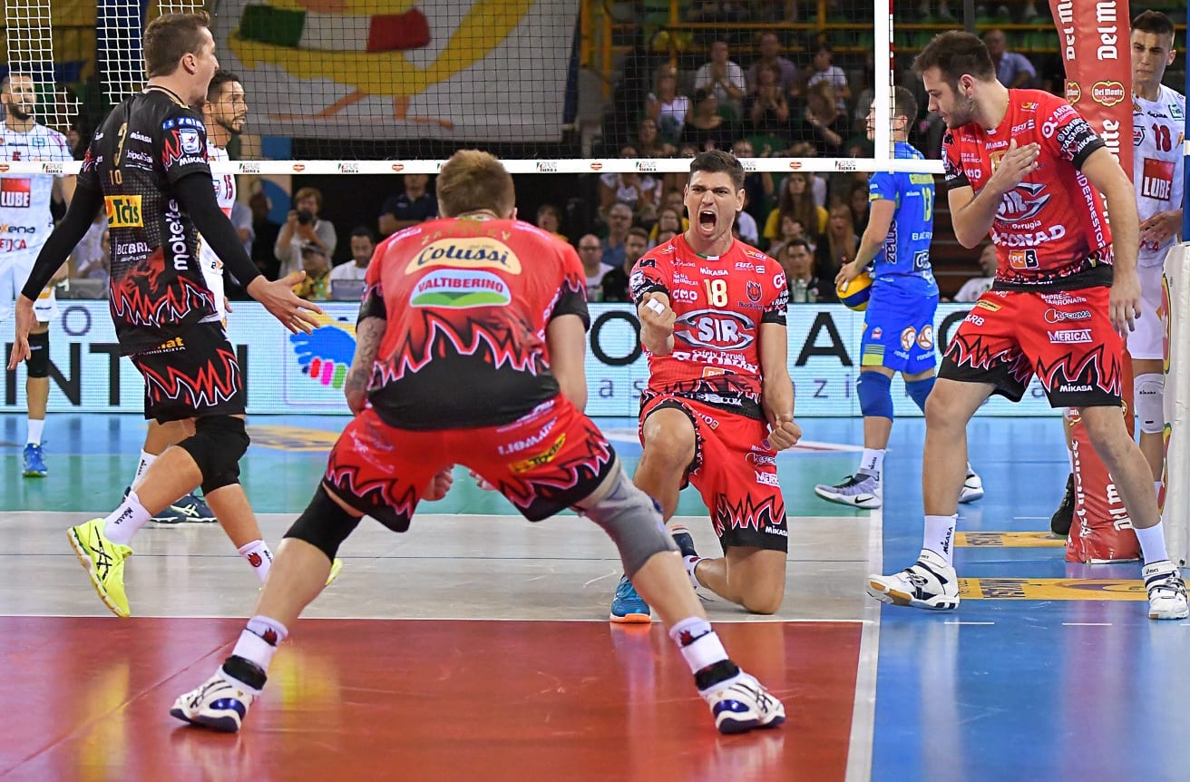 Volley, supercoppa: la Sir Safety in finale