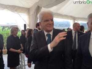 Sergio Mattarella a Perugia