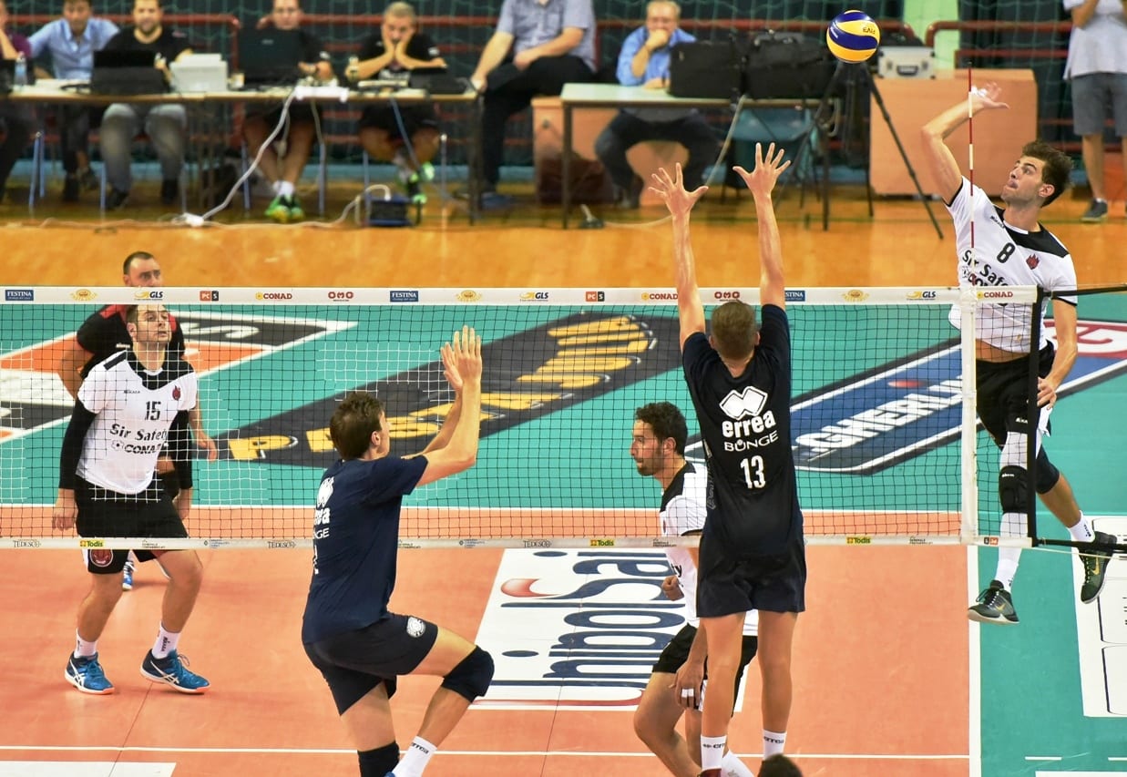 Volley, la Sir battuta al palaEvangelisti
