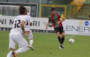 Biagio Meccariello con la fascia da capitano