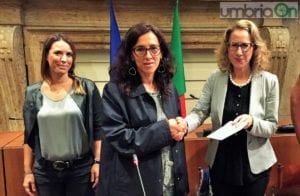 La premiazione di Tamara Inzaina